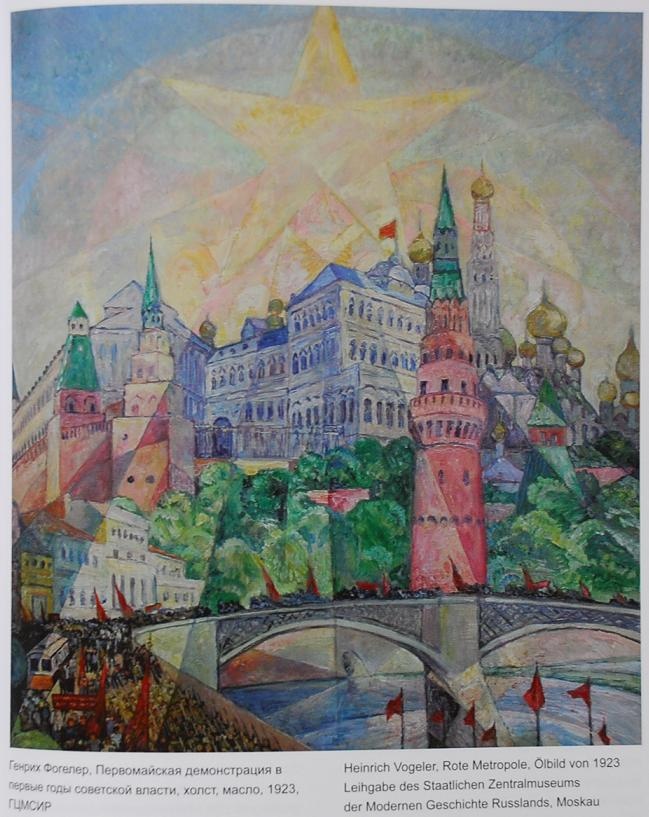 vogeler - Moskau.JPG - Painting from Heinrich Vogeler.